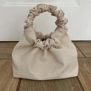 Small off-white handbag